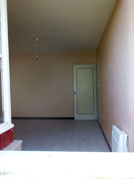 le bureau depuis sa fentre